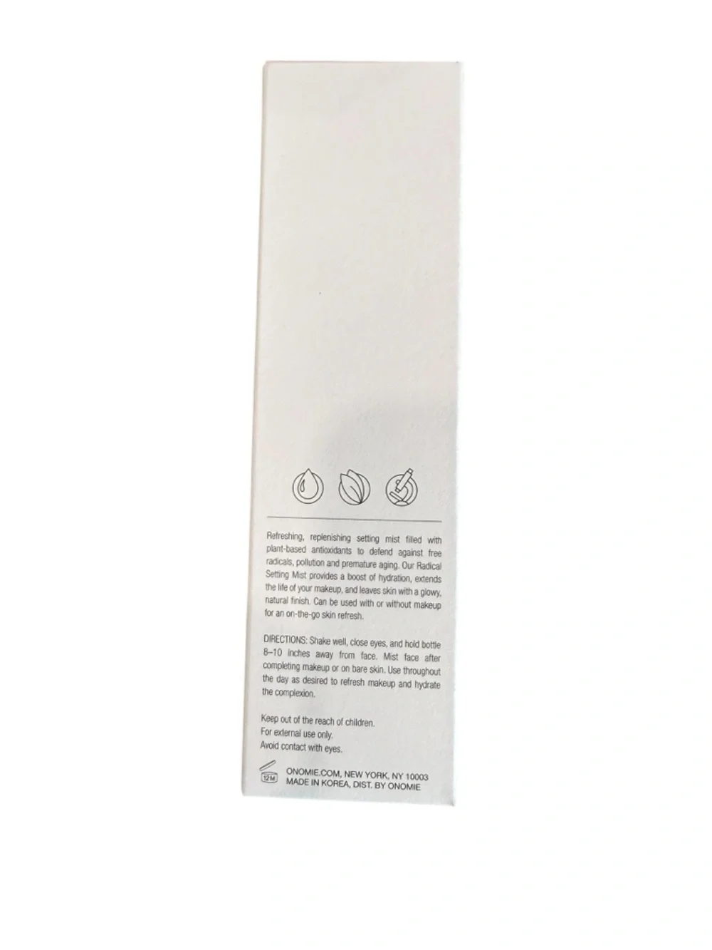 Onomie Radical Setting Mist